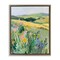 Stupell Industries Pastel Landscape Hills Floater Framed Canvas Wall Art Design by RileyB